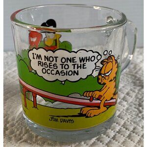 McDonald Garfield Otto United Feature Syndicate Coffee Mug 1978 I'm Not One Who